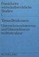 Book cover of: Unternehmensinteresse und Unternehmensrechtsstruktur