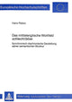 Book cover of: Das mittelenglische Wortfeld schlecht/boese