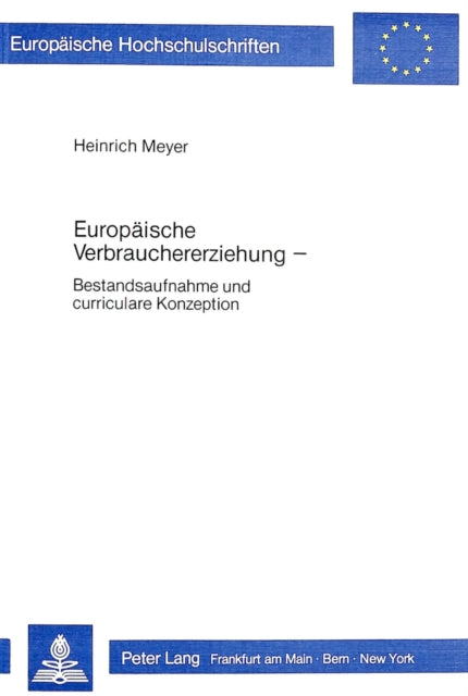 Book cover of: Europaeische Verbrauchererziehung
