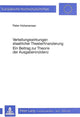 Book cover of: Verteilungswirkungen staatlicher Theaterfinanzierung- Ein Beitrag zur Theorie der Ausgabeninzidenz
