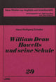 Book cover of: William Dean Howells und seine Schule