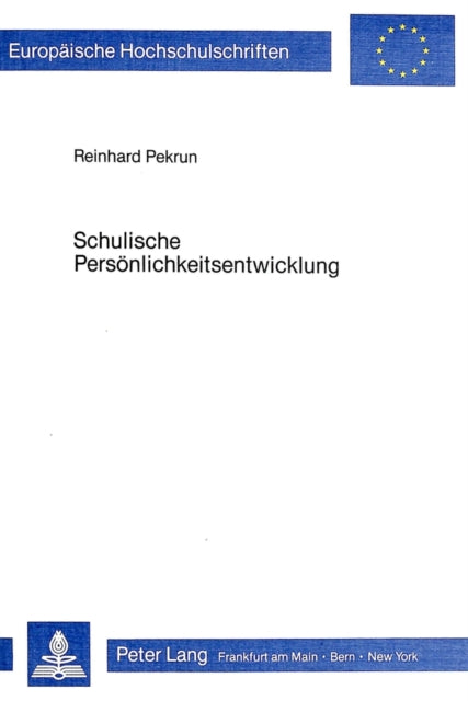 Book cover of: Schulische Persoenlichkeitsentwicklung