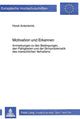Book cover of: Motivation und Erkennen