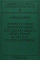 Book cover of: Historische Aspekte der Tetanustherapie und der Immunisierung gegen Tetanus bis zum Ende des Ersten Weltkrieges