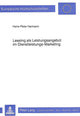 Book cover of: Leasing als Leistungsangebot im Dienstleistungs-Marketing
