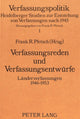 Book cover of: Verfassungsreden und Verfassungsentwuerfe