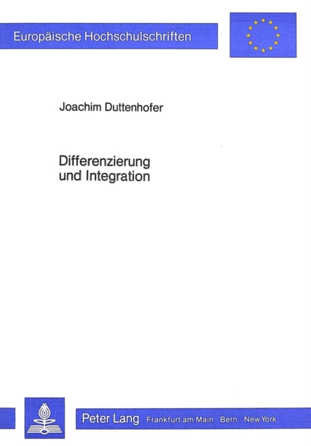 Book cover of: Differenzierung und Integration