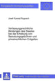 Book cover of: Verfassungsrechtliche Bindungen des Staates bei der Erhebung von Benutzungsgebuehren und privatrechtlichen Entgelten