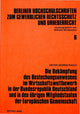 Book cover of: Die Bekaempfung des Bestechungsunwesens im Wirtschaftswettbewerb in der Bundesrepublik Deutschland und in den uebrigen Mitgliedstaaten der Europaeischen Gemeinschaft