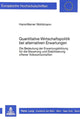 Book cover of: Quantitative Wirtschaftspolitik bei alternativen Erwartungen