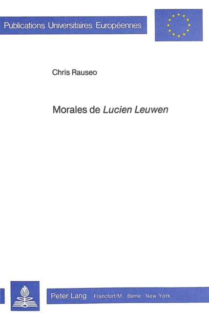 Book cover of: Morales de «Lucien Leuwen»