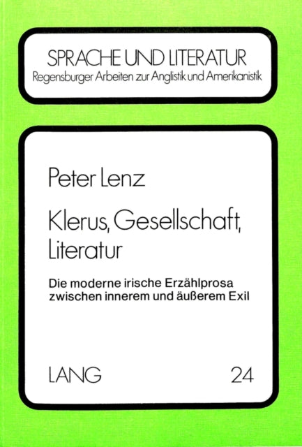 Book cover of: Klerus, Gesellschaft, Literatur