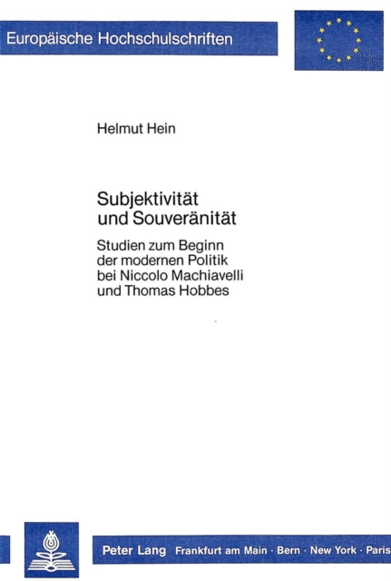 Book cover of: Subjektivitaet und Souveraenitaet