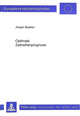 Book cover of: Optimale Zeitreihenprognose