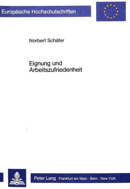 Book cover of: Eignung und Arbeitszufriedenheit