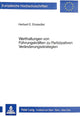 Book cover of: Werthaltungen von Fuehrungskraeften zu Partizipativen Veraenderungsstrategien
