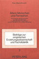 Book cover of: Aeltere Menschen und Fernsehen