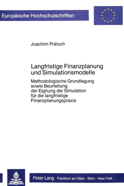 Book cover of: Langfristige Finanzplanung und Simulationsmodelle