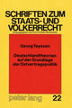 Book cover of: Deutschlandtheorien auf der Grundlage der Ostvertragspolitik