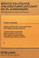 Book cover of: Moeglichkeiten und Grenzen der Simultandramatik