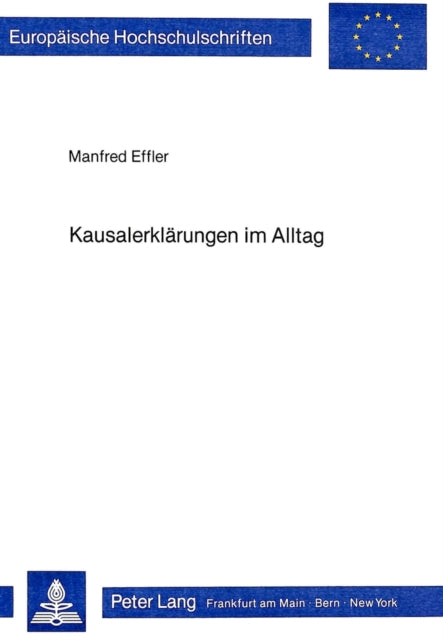 Book cover of: Kausalerklaerungen im Alltag
