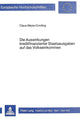 Book cover of: Die Auswirkungen kreditfinanzierter Staatsausgaben auf das Volkseinkommen