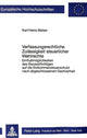 Book cover of: Verfassungsrechtliche Zulaessigkeit steuerlicher Wahlrechte