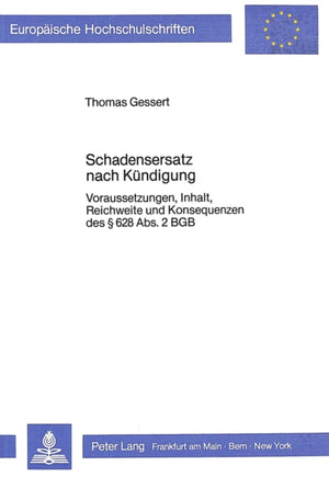 Schadensersatz nach Kuendigung