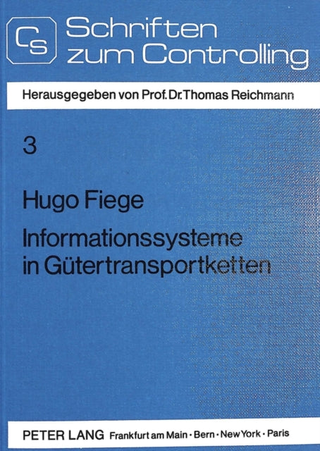 Book cover of: Informationssysteme in Guetertransportketten