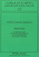 Book cover of: 'Avanga. By: Wolfgang Rauch
