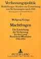 Book cover of: Machtfragen