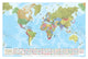 Book cover of: World Political Marco Polo Wall Map with Flags