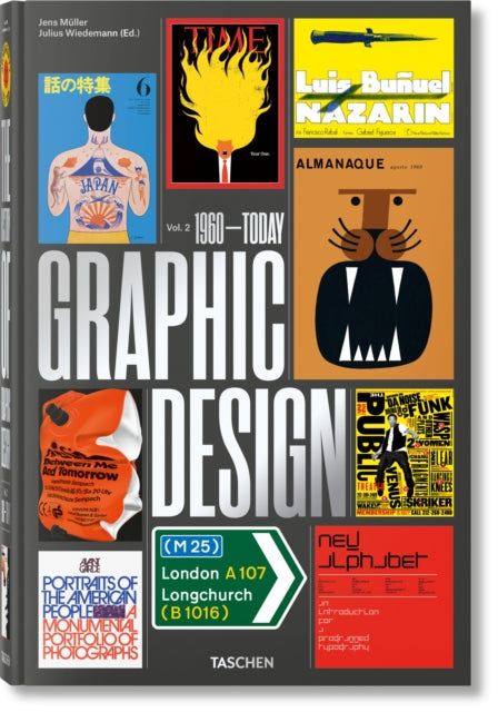 History of Graphic Design. Vol. 2. 1960–Today 9783836570374 Jens Müller
