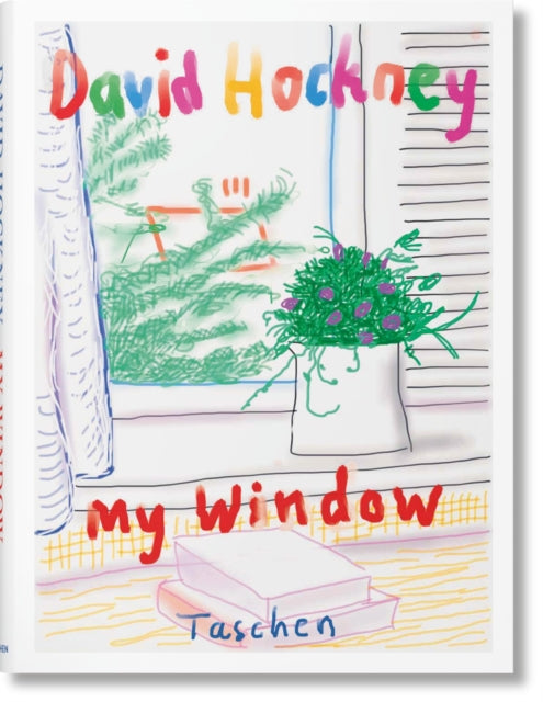 Book cover of: David Hockney. My Window. By: TASCHEN