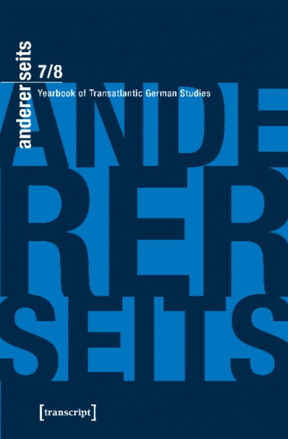 Book cover of: andererseits – Yearbook of Transatlantic German – 2018–19. By: William Collins Donahue
