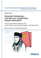 Book cover of: Alexander Solzhenitsyn: Cold War Icon, Gulag Author, Russian Nationalist?. By: Elisa Kriza
