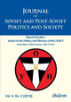 Book cover of: Journal of Soviet and Post-Soviet Politics and Society. By: Andreas Umland