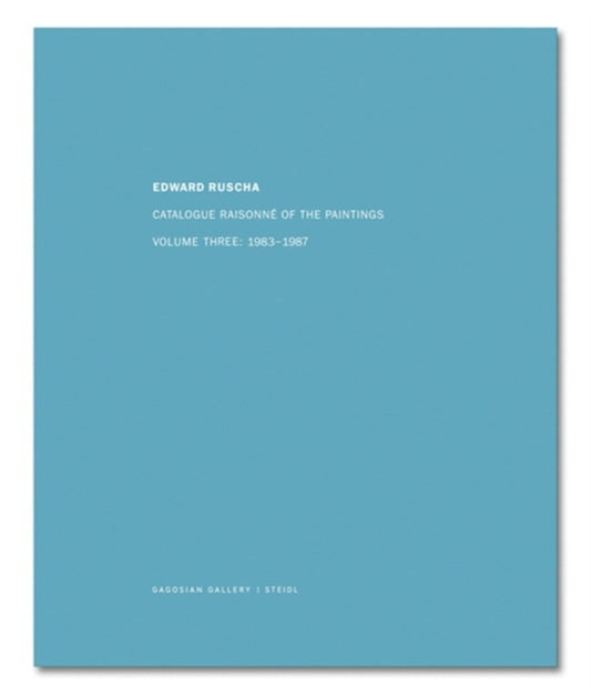 Book cover of: Edward Ruscha. By: Lawrence Weiner
