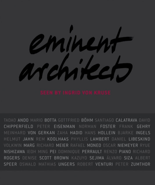 Book cover of: Eminent Architects. By: Ingrid von Kruse
