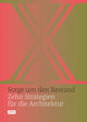 Book cover of: Sorge um den Bestand. By: Olaf Bahner