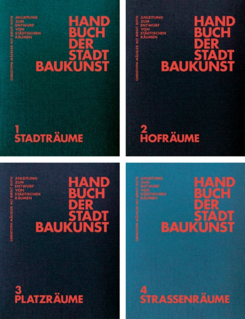 Book cover of: Handbuch der Stadtbaukunst. By: Christoph Mäckler