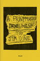Book cover of: Jim Dine. By: Jim Dine
