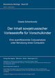 Book cover of: Der Inhalt sowjetrussischer Vorlesestoffe fuer Vorschulkinder
