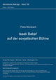 Book cover of: Isaak Babel' auf der sowjetischen Buehne
