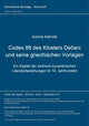 Book cover of: Codex 88 des Klosters Decani und seine griechischen Vorlagen