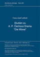 Book cover of: Studien zu A. P. Cechovs Drama "Die Moewe"