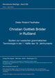 Book cover of: Christian Gottlieb Broeder in Ruland