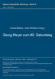 Book cover of: Georg Mayer zum 60. Geburtstag