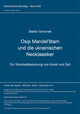 Book cover of: Osip Mandel'stam und die ukrainischen Neoklassiker