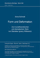 Book cover of: Form und Deformation